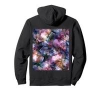Surreal Abstract Dream Fragments Soft Pastel Waves Pullover Hoodie