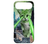 Surreal Alien Cat Laser Eyes Sci Fi Art Case for iPhone Air