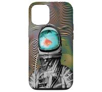 Surreal Astronaut Goldfish - Waterworld in space he lives in Case for iPhone 12/12 Pro