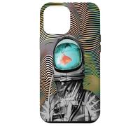 Surreal Astronaut Goldfish - Waterworld in space he lives in Case for iPhone 12 Pro Max