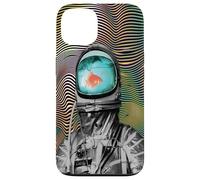 Surreal Astronaut Goldfish - Waterworld in space he lives in Case for iPhone 13