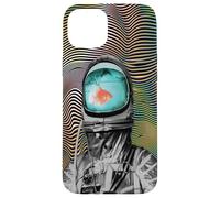 Surreal Astronaut Goldfish - Waterworld in space he lives in Case for iPhone 15 Plus