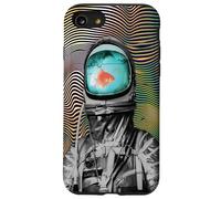 Surreal Astronaut Goldfish - Waterworld in space he lives in Case for iPhone SE (2020) / 7 / 8