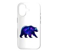 Surreal Bear Double Exposure Mountain Wildlife Art Case for iPhone 17