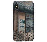 Surreal Cityscape Artwork Case for iPhone X/XS