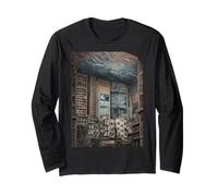 Surreal Cityscape Artwork Long Sleeve T-Shirt