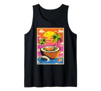 Surreal Coconut Island Tropical Summer Dreamy Aesthetic 90s Tank Top