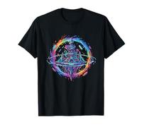 Surreal Cosmic Floating Island Landscape T-Shirt