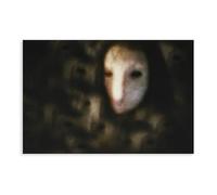 Surreal Dark Nightmare Mask Man Canvas Poster Bedroom Decor Landscape Office Room Decor Gift 12x18inch(30x45cm)