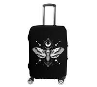 Surreal Death Moth Stylish Luggage Cover Washable Travel Suitcase Covers Baggage Protector