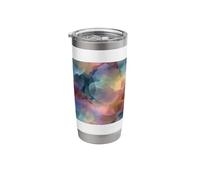 Surreal Dream Fragments Abstract Soft Petals Art Stainless Steel Insulated Tumbler