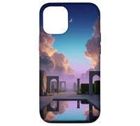 Surreal Dreamscape Garden Liminal Space Pool Rooms Backrooms Case for iPhone 12/12 Pro