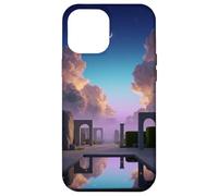Surreal Dreamscape Garden Liminal Space Pool Rooms Backrooms Case for iPhone 12 Pro Max