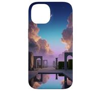 Surreal Dreamscape Garden Liminal Space Pool Rooms Backrooms Case for iPhone 14