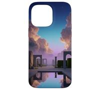 Surreal Dreamscape Garden Liminal Space Pool Rooms Backrooms Case for iPhone 14 Pro Max