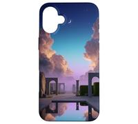 Surreal Dreamscape Garden Liminal Space Pool Rooms Backrooms Case for iPhone 16 Plus