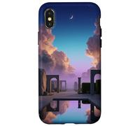 Surreal Dreamscape Garden Liminal Space Pool Rooms Backrooms Case for iPhone X/XS