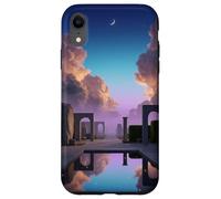 Surreal Dreamscape Garden Liminal Space Pool Rooms Backrooms Case for iPhone XR
