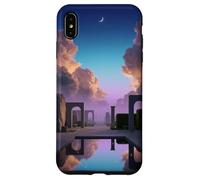 Surreal Dreamscape Garden Liminal Space Pool Rooms Backrooms Case for iPhone XS Max