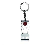 Surreal Entertainment Demon Slayer Tanjiro Kamado Hanafuda Metal Pendant Keychain