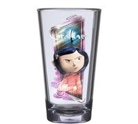 Surreal Entertainment LAIKA GLASS COR Coraline Glass Cup, Decorative Collectible Glassware