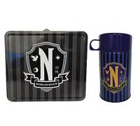 Surreal Entertainment Wednesday Nevermore Tin Titans Previews Exclusive Lunch Box with Beverage Container