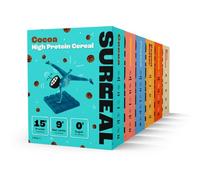 Surreal Gluten Free Mega Bundle - High Protein Cereal - Zero Sugar - Healthy Plant-Based Cereal - High in Fibre - Low Carb - Vegan - 13g-14g of Protein, 0g of Sugar - 240g per box, 6 Pack (1 x each)