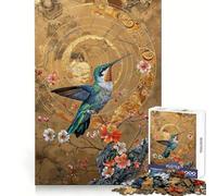Surreal Hummingbird 1000 Teenager Pieces Jigsaw Puzzle Mind Exercise Toy Bonding Time Precision Cut Art Collection Piece (50x75cm)