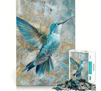 Surreal Hummingbird Jigsaw Puzzles 1000 Pieces for Adults Reason Skill Toy Calm Relax Exact Cut Heartfelt Gift (50x75cm)