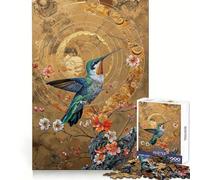 Surreal Hummingbird Jigsaw Puzzles 1000 Pieces for Teenagers Strong Logic Toy Home Activity Clear Edge Cherished Gift (38x26cm)