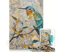 Surreal Hummingbird Jigsaw Puzzles 1000 Pieces for Teenagers Think Game Peaceful Time Quality Edge Perfect Present (50x75cm)