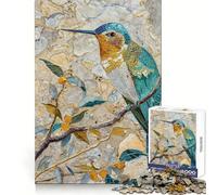 Surreal Hummingbird Jigsaw Puzzles 1000 Pieces for Teenagers Think Game Peaceful Time Quality Edge Perfect Present (50x75cm)