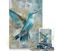 Surreal Hummingbird Teenagers 1000 Piece Jigsaw Puzzle Think Smart Toy Bonding Time Smooth Cut Santa Wish List (38x52cm)