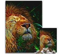 Surreal Lion Puzzles for 1000Piece Challenging Puzzles Perfect for Family Gatherings Birthdays Holidays 1000 PCS(75x50cm)