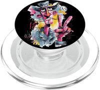 Surreal Man Pointing Graffiti Pop Portrait Graphic Art Long PopSockets PopGrip for MagSafe
