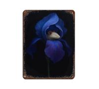Surreal Mouse Iris Retro Poster Metal Tin Sign Chic Art Retro Iron Painting Bar People Cave Cafe Family Garage Poster Wall Decoration 12x16inch(30x40cm)