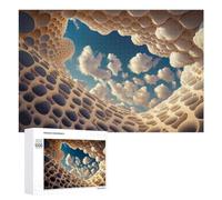Surreal Skies Open Clouds Hobby Jigsaw Puzzle for Adults, 1000 PCS, Versatile Leisure for Adults Who Enjoy Jigsaws, for Creative Downtime