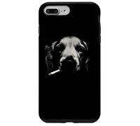 Surreal Smoking Man Abstract Portrait Face Case for iPhone 7 Plus/8 Plus
