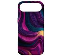 Surreal Topographic Fluid Dynamics Waves Case for iPhone Air