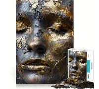 Surreal Woman Shattered Jigsaw Puzzles for Teenagers 1000 Brain Workout Toy Simple Fun Image Assembly Cherished Gift (38x52cm)