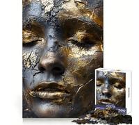 Surreal Woman Shattered Jigsaw Puzzles for Teenagers 1000 Brain Workout Toy Simple Fun Image Assembly Cherished Gift (38x52cm)