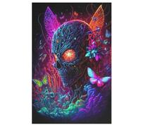 SURREAL WORLD Jigsaw Puzzles for Adults 1000 Piece for Kids Woodenboard Puzzle Family Decoration （78×53cm）