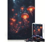 Surrealism A Forest Vintage 1000 Pieces Puzzles for Teenagers Brain Tease Toy Home Activity Premium Cut Santa Wish Item (50x75cm)