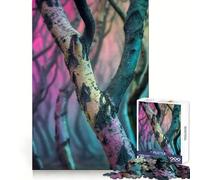 Surrealism A Forest Where Each Tree Has Art 1000 Piece Jigsaws for Adults Puzzle Intellect Toy Relaxing Fun Quality Cut Fine Art Piece (38x26cm)