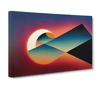 Surrealism Abstract Art Vol.10 Canvas Print | Gallery Wrapped 30mm Frame Wall Art | 30x20 inches | Ready to Hang | Surrealist Abstract Picture | Living Room Bedroom Lounge Office