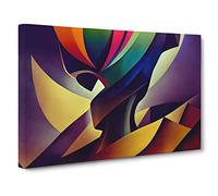 Surrealism Abstract Art Vol.5 Canvas Print | Gallery Wrapped 30mm Frame Wall Art | 30x20 inches | Ready to Hang | Surrealist Abstract Picture | Living Room Bedroom Lounge Office