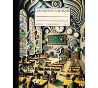 Surrealism Art Composition Notebook: College Ruled, 7.5 x 9.25, 120 Pages