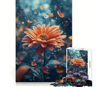Surrealism Petals of Infinity Jigsaw Puzzles for Teenagers 1000 Pieces Raise Memory Slow Enjoy Clean Edge (38x52cm)