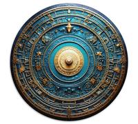 Surrealism1000 Piece Round Puzzle LandscapeCreative Jigsaw Puzzles Adults & Kids Difficult Challenging1000pcs (67.5x67.5cm)