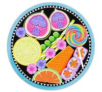 Surrealism1000 Pieces Circular Puzzle LandscapeCreative Jigsaw Puzzles Adults And Kids Difficult Near Impossible1000pcs (67.5x67.5cm)